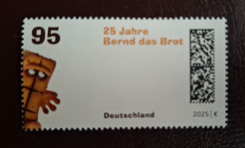 Briefmarke bernd das brot - "bernd,