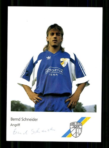 Bernd schneider autogrammkarte - bernd,