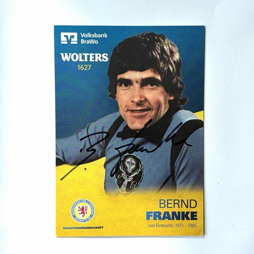 Bernd franke original signiert - franke,