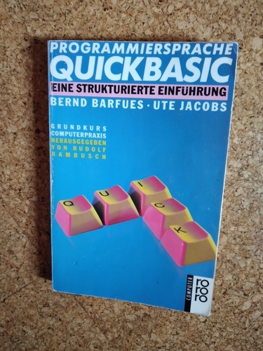 Programmiersprache quickbasic - programmiersprache,