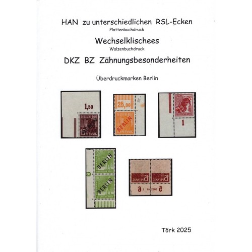 Handbuch der überdrucke von - der,